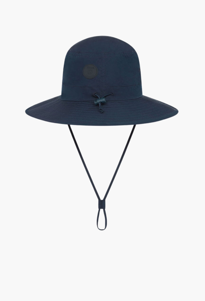 Hunza G Logo Hat Navy/Lime