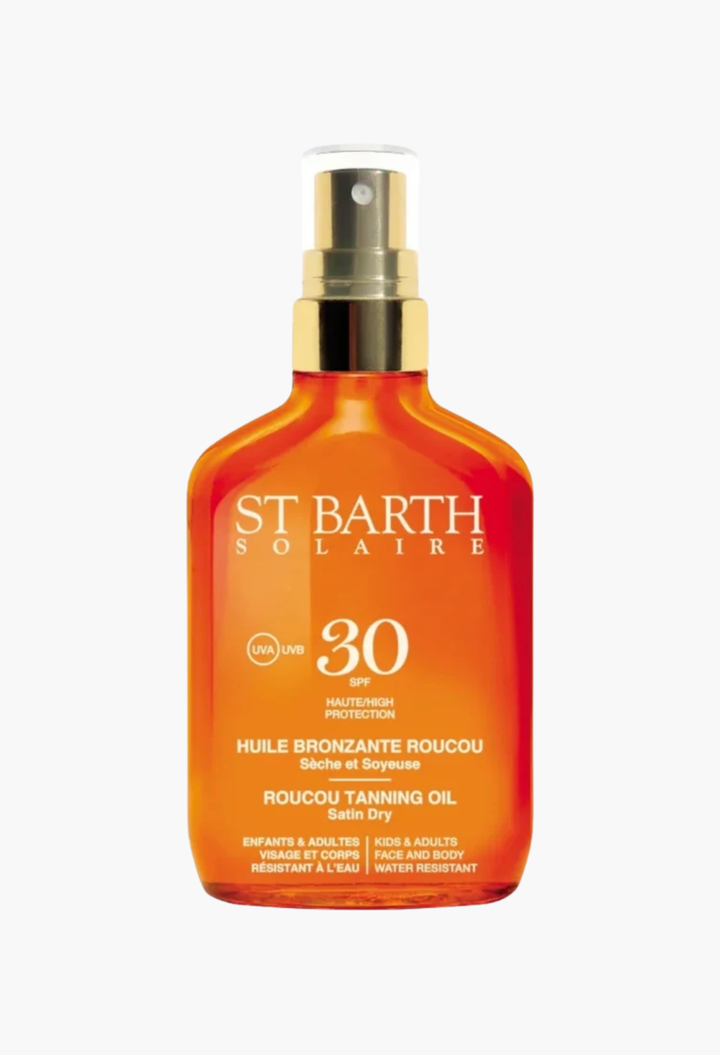 St Barth Roucou Tanning Oil SPF30