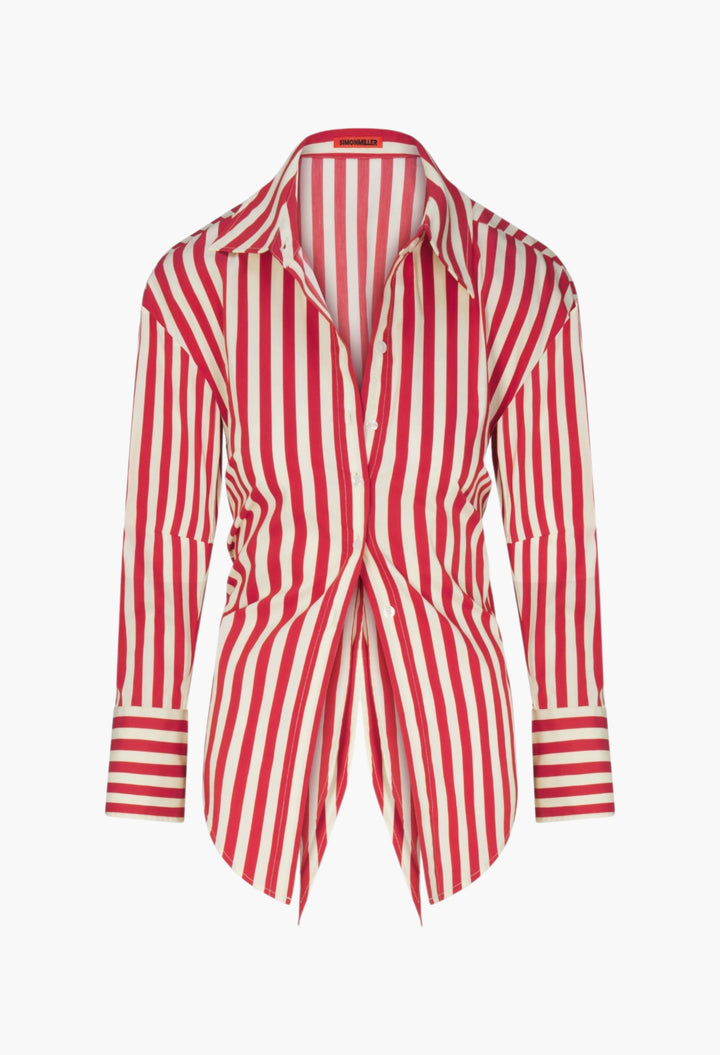 Loch Poplin Button Up - GLAM MODA