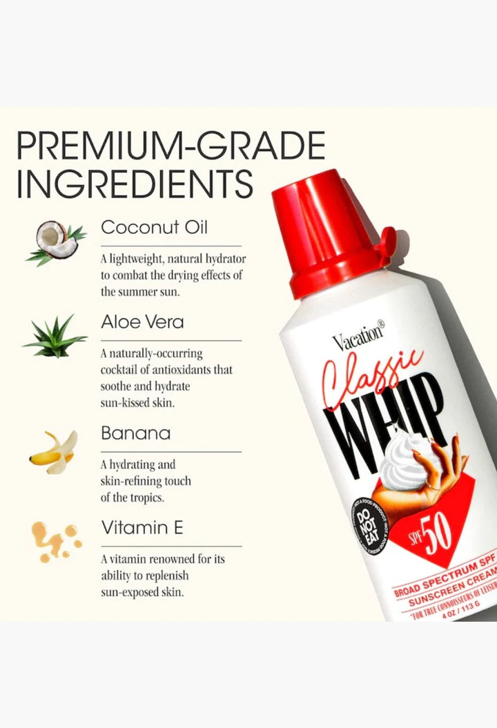 Classic Whip SPF 50 Sunscreen
