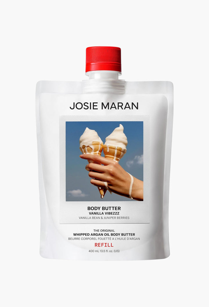 Vanilla Vibezzz - Whipped Argan Oil Refillable Firming Body Butter - GLAM MODA