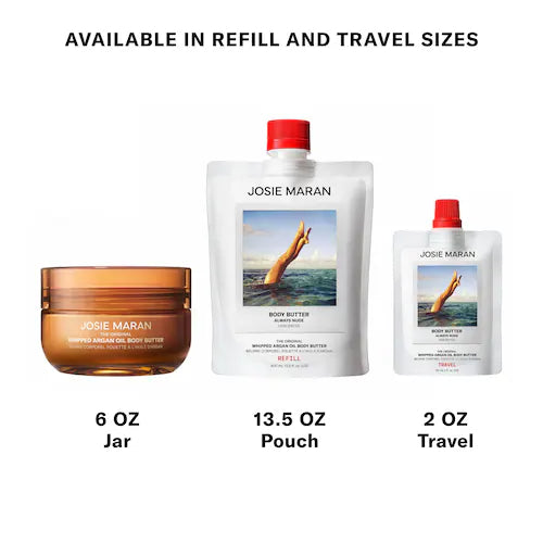 Vanilla Vibezzz - Whipped Argan Oil Refillable Firming Body Butter - GLAM MODA