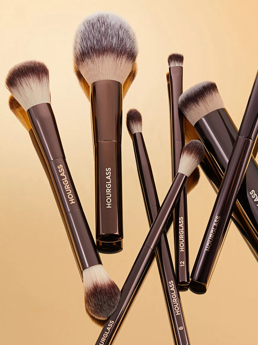 Vegan Brush Travel Set - Mini Makeup Brushes - GLAM MODA