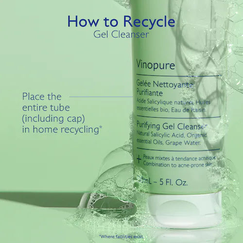 Vinopure Pore Purifying Gel Cleanser - GLAM MODA