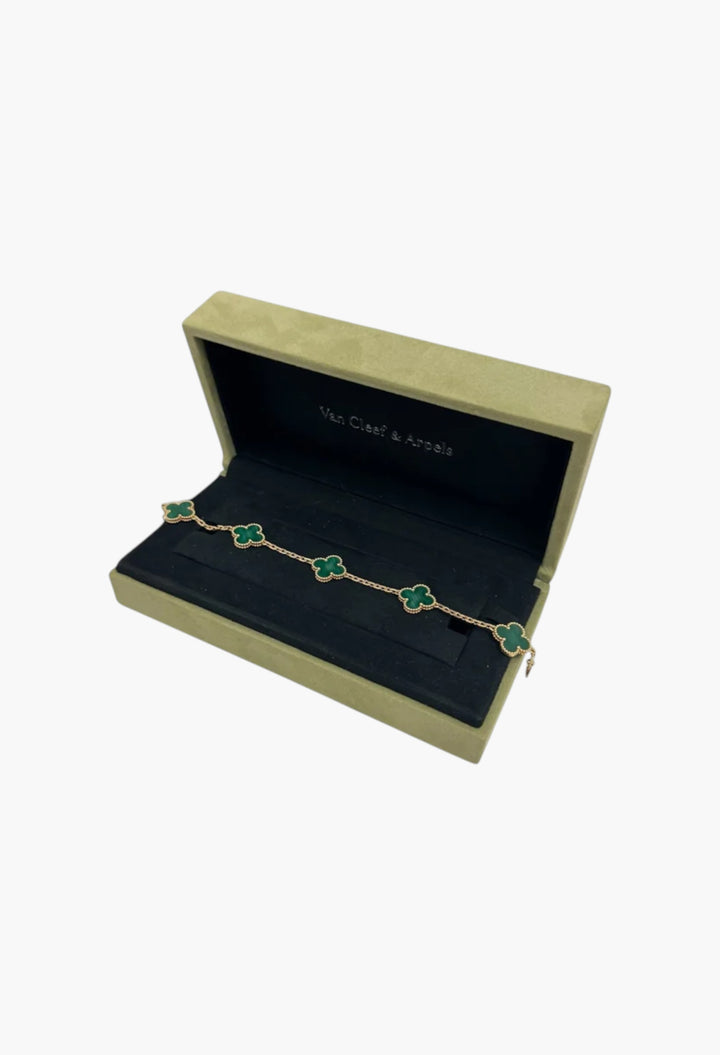 Vintage Alhambra 5 Motifs Bracelet - GLAM MODA