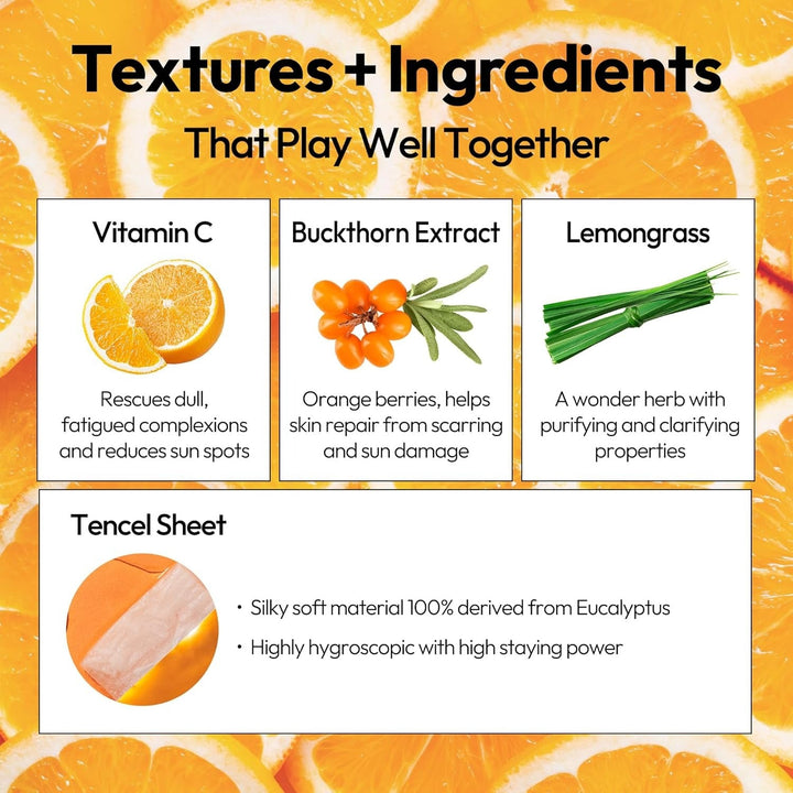 Vita C - Lapcos Sheet Mask - GLAM MODA