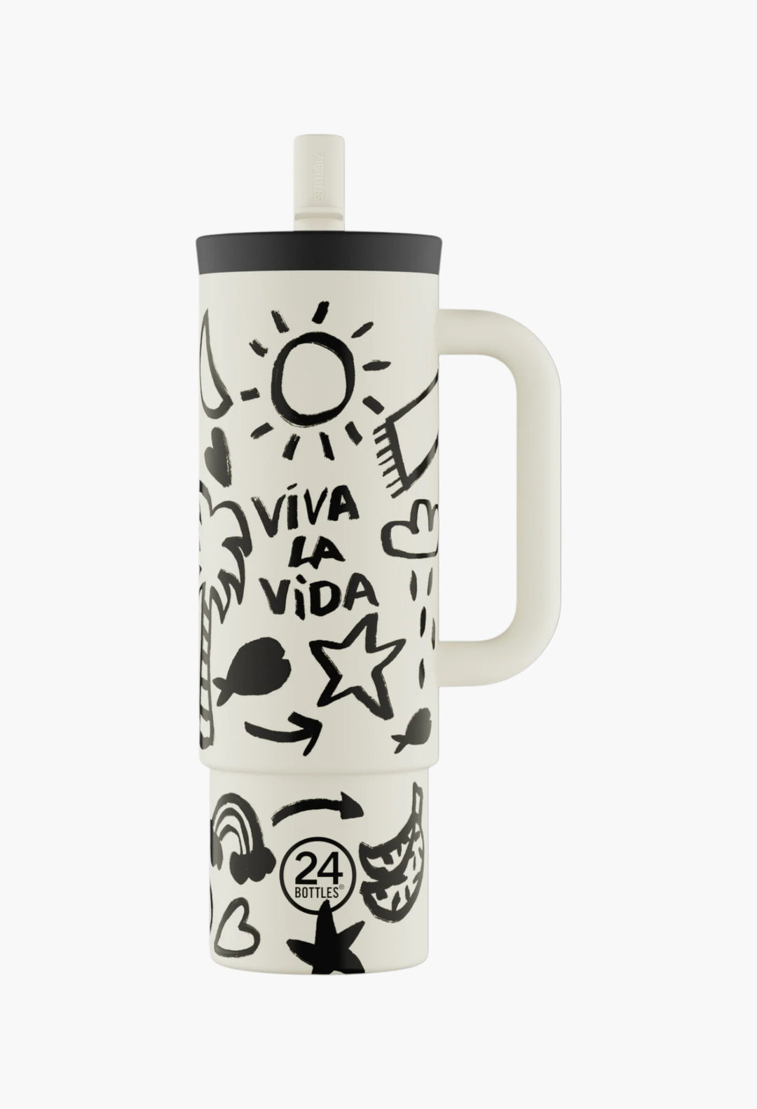 Straw Cup - 800ml - GLAM MODA