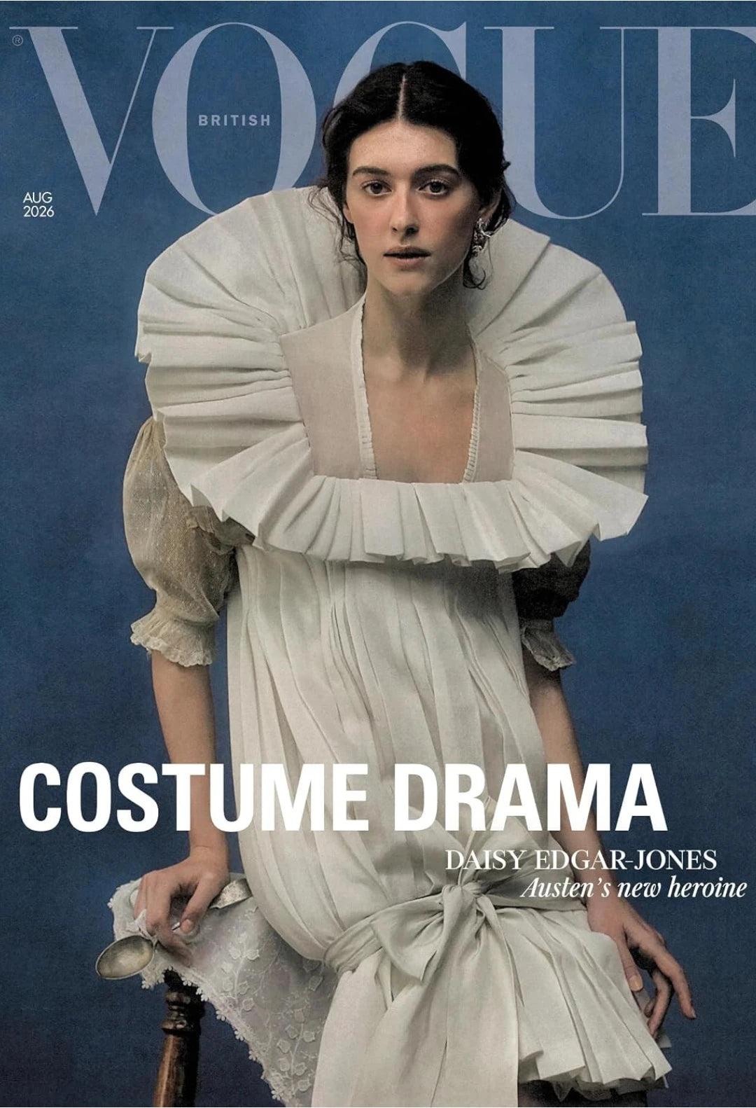 Vogue Magazine Costume Drama, Daisy Edgar-Jones