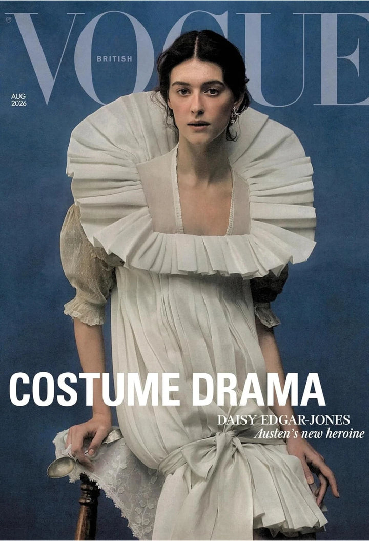 Vogue Magazine Costume Drama, Daisy Edgar-Jones