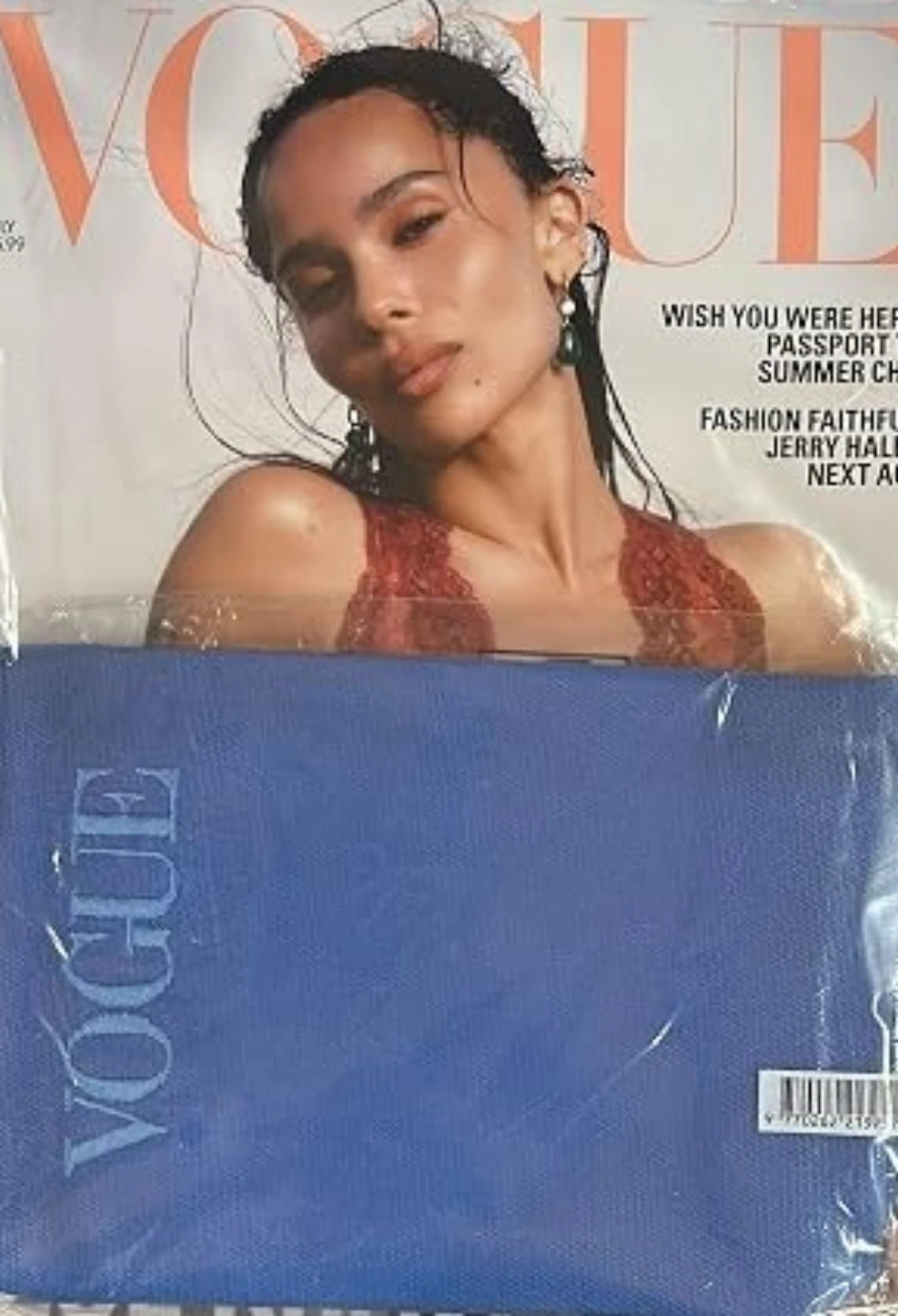 Featuring Zoe Kravitz + Vogue Pouch Pink Color