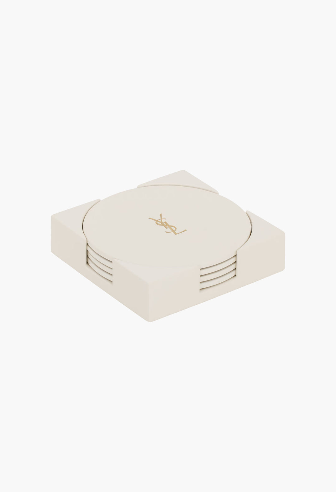 Cassandre Coasters In Lacquered Wood - GLAM MODA