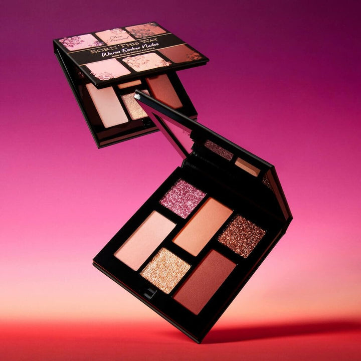 Warm Ember Nudes - Born This Way Complexion-Inspired Mini Eye Shadow Palettes - GLAM MODA