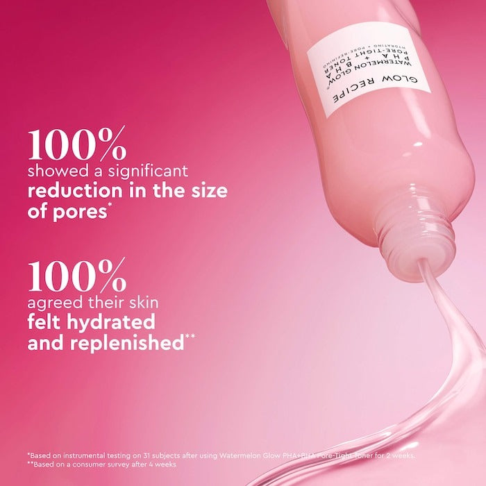 Watermelon Glow PHA + BHA Pore-Tight Toner - GLAM MODA