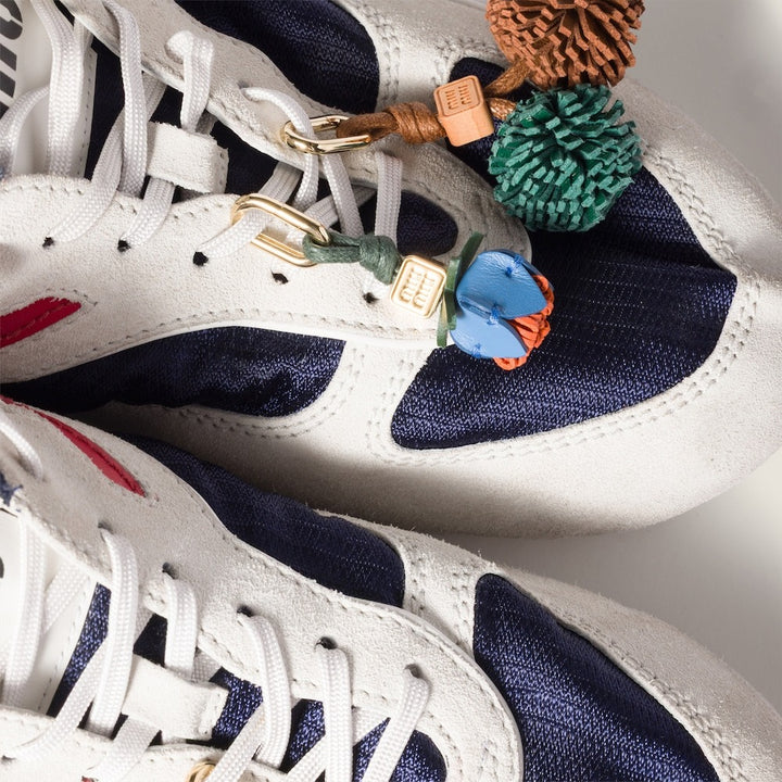 Wave/Orange - Leather Micro Trick - GLAM MODA