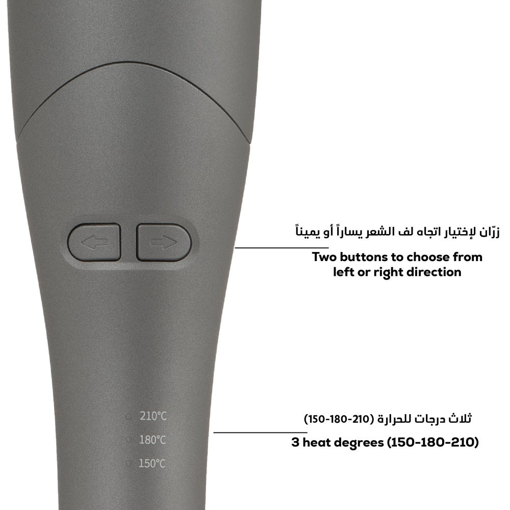 Wavy Neon (Exclusive) - Self-curling hair device - Wavy - GLAM MODA