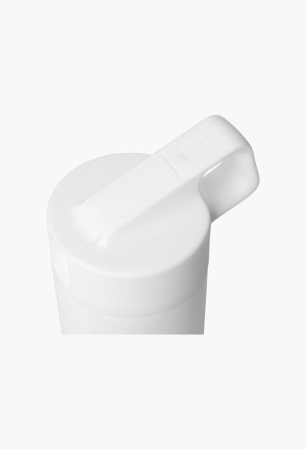 White - Straw Bottle