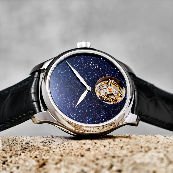 Endeavour Aventurine Tourbillon Steel
