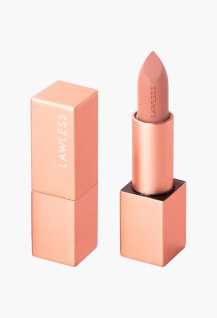 Forget the Filler Lip-Plumping Line-Smoothing Satin Cream Lipstick - GLAM MODA
