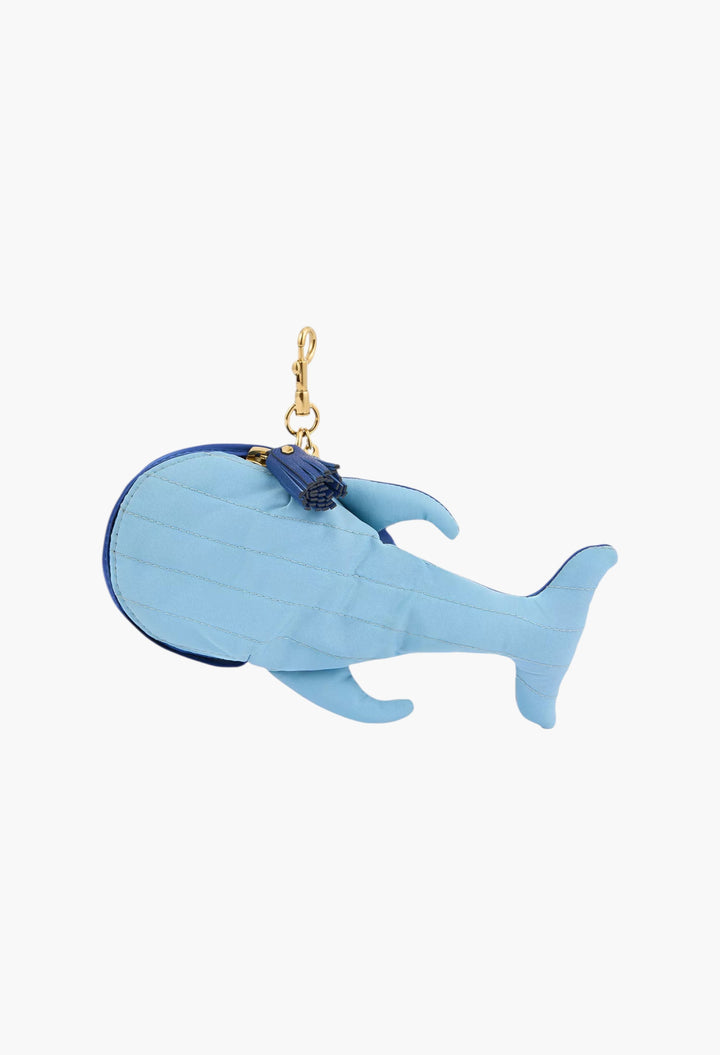 Whale Nylon Pouch Key Ring - GLAM MODA