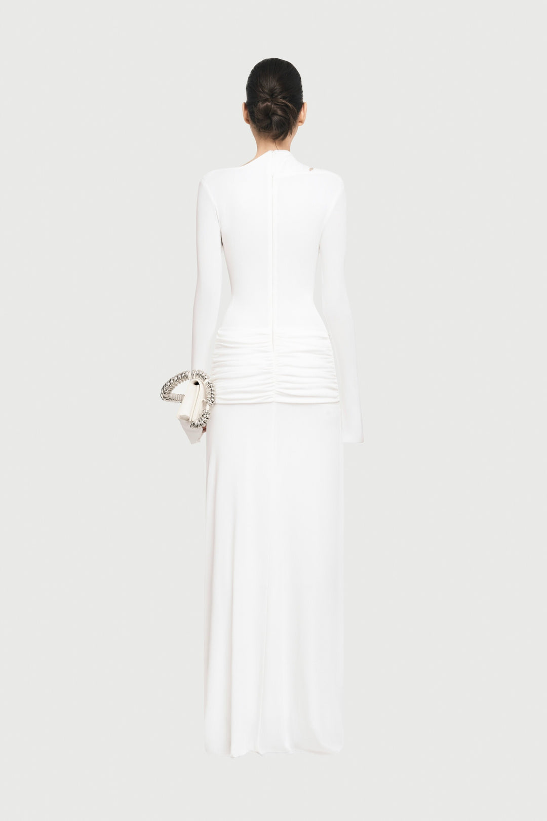 White - Amara Dress - GLAM MODA