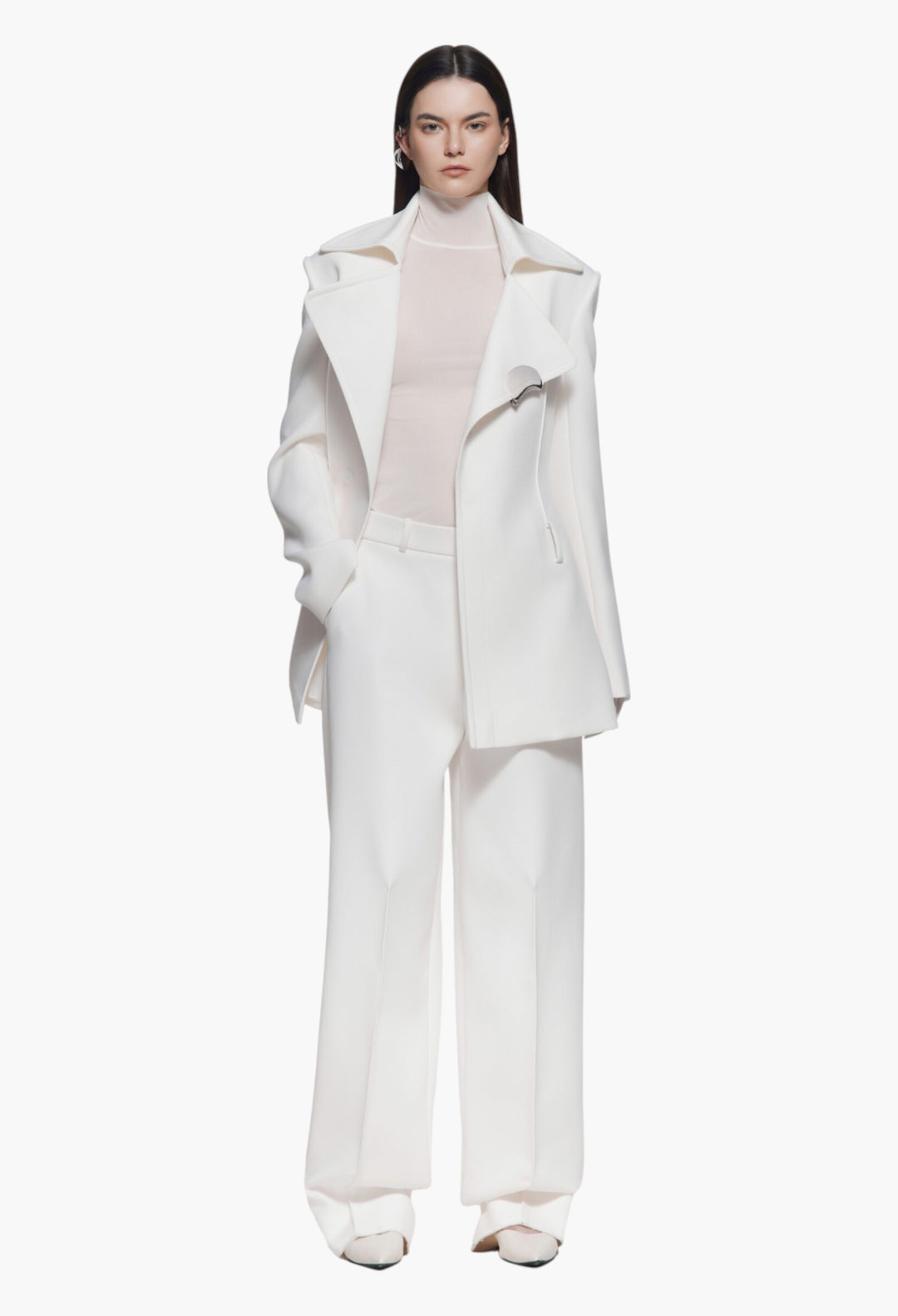 White - Autry Top - GLAM MODA