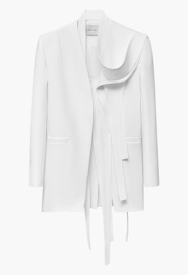 White - Bardugo Blazer - GLAM MODA