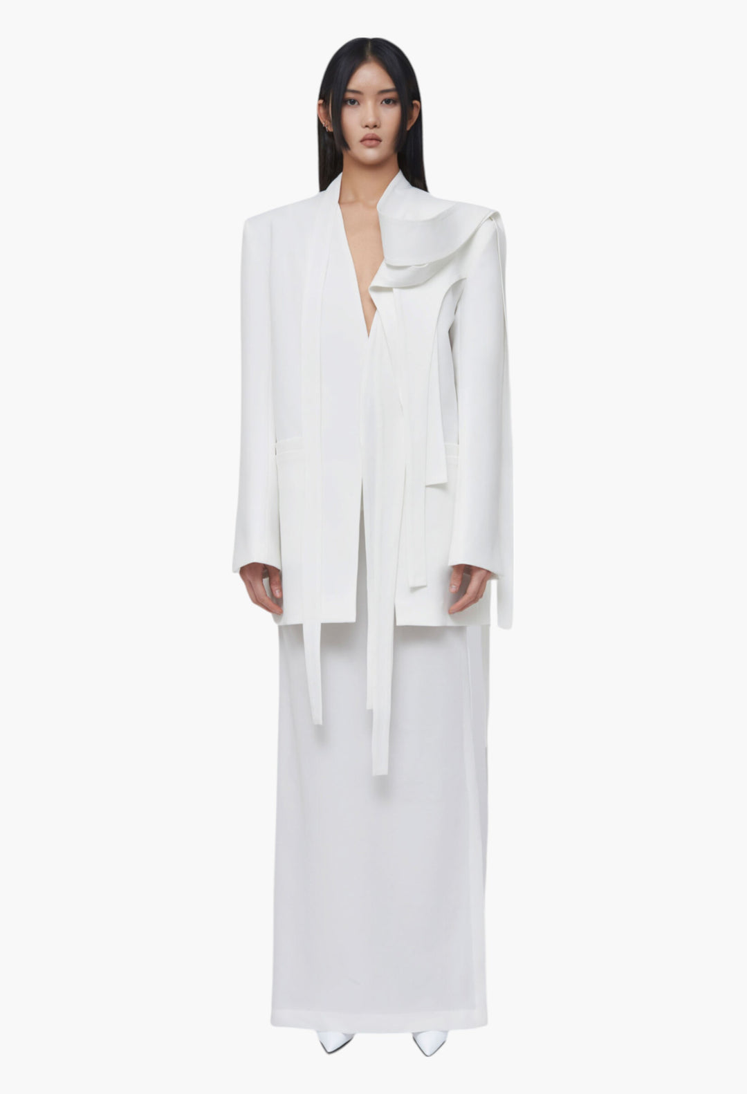 White - Bardugo Blazer - GLAM MODA