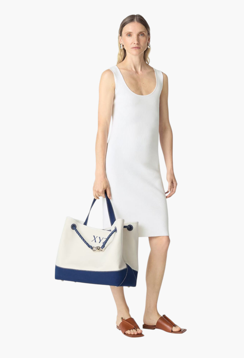 White/Blue - Andiamo - GLAM MODA