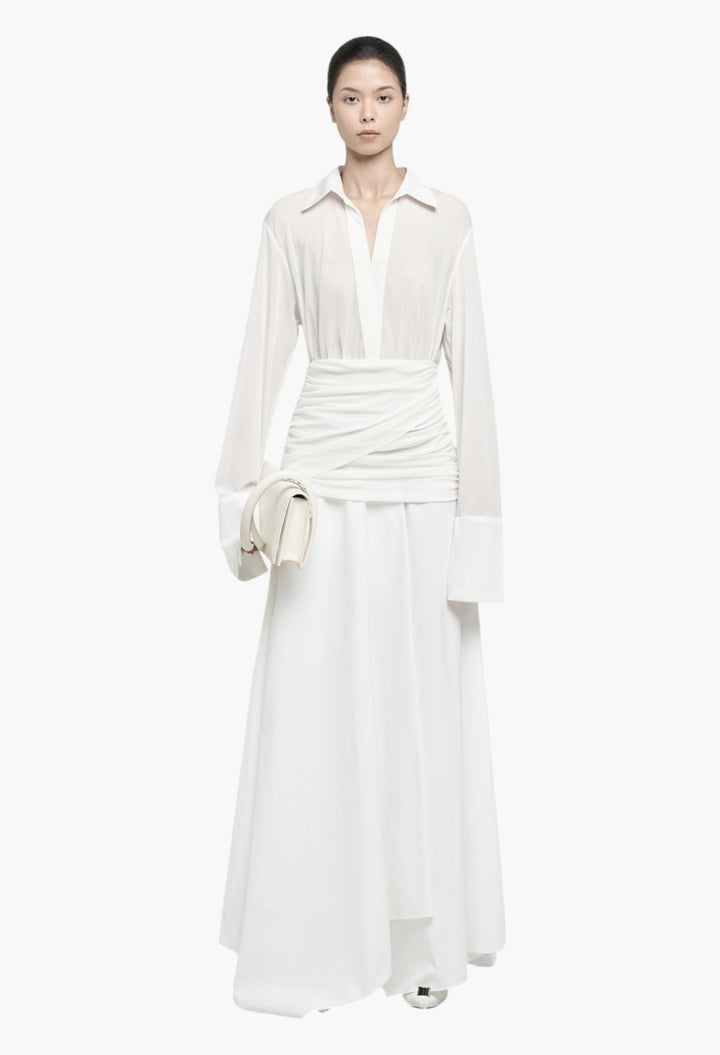 White - Campa Dress - GLAM MODA