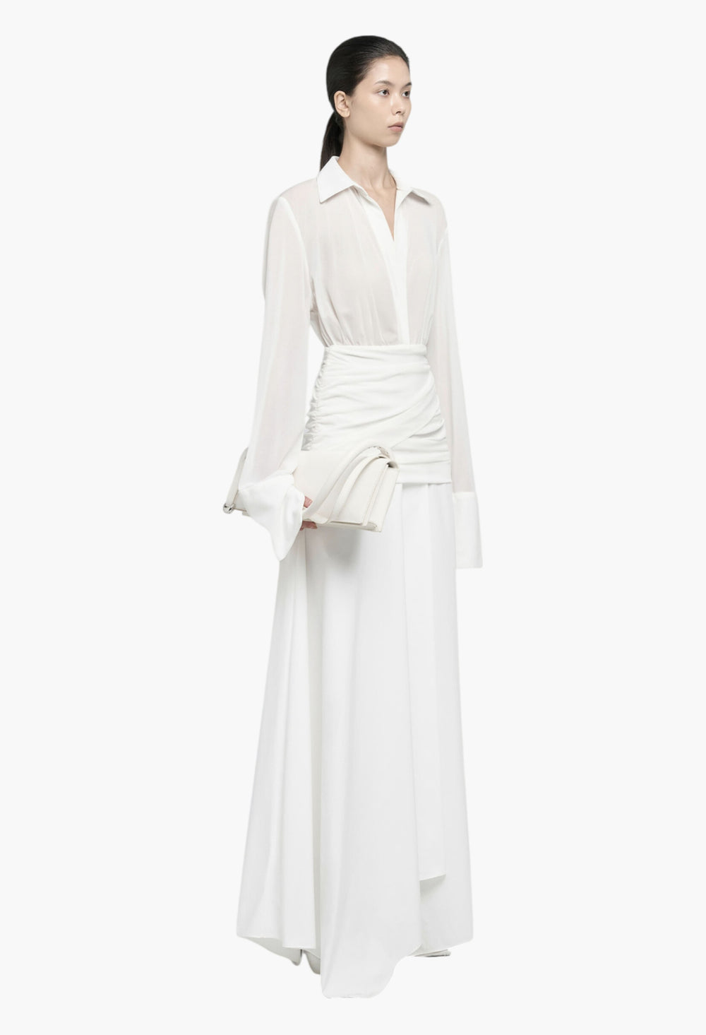 White - Campa Dress - GLAM MODA