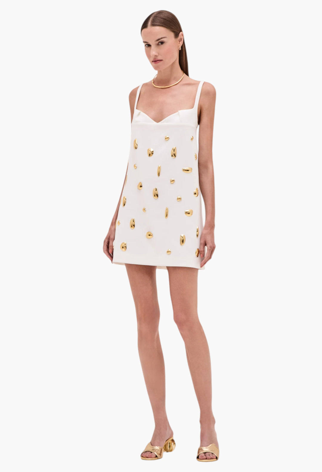 White - Larsen Dress - GLAM MODA