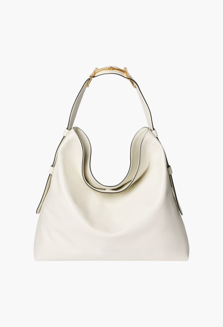 White Leather - Gucci Beatrix Large Tote Bag - GLAM MODA