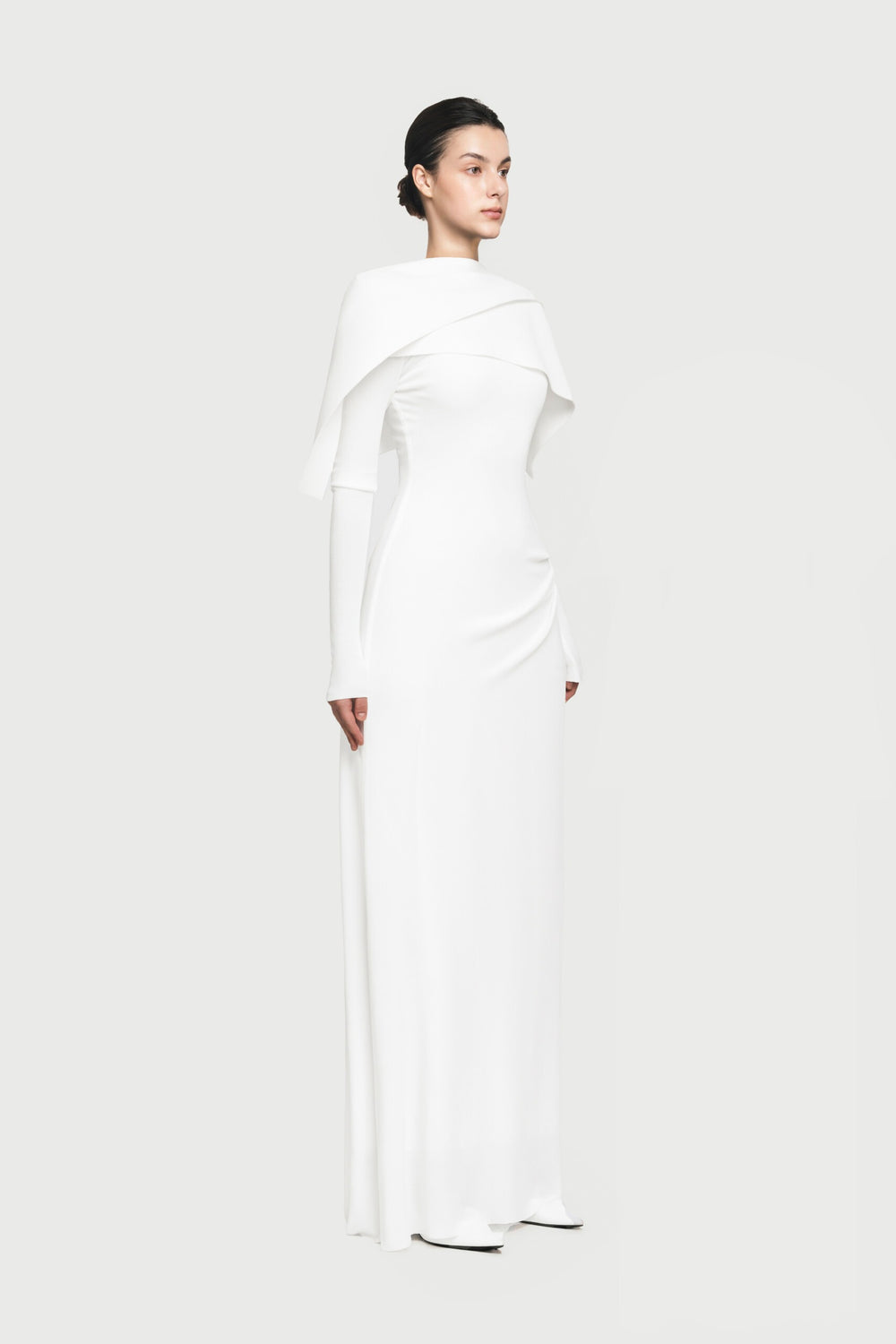 White - Lela Dress - GLAM MODA
