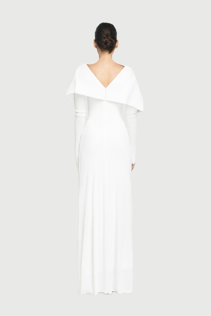 White - Lela Dress - GLAM MODA