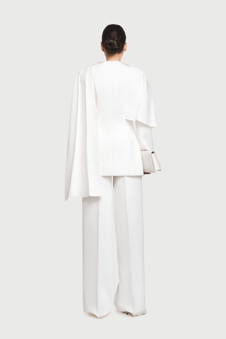 White - Mika Blazer - GLAM MODA