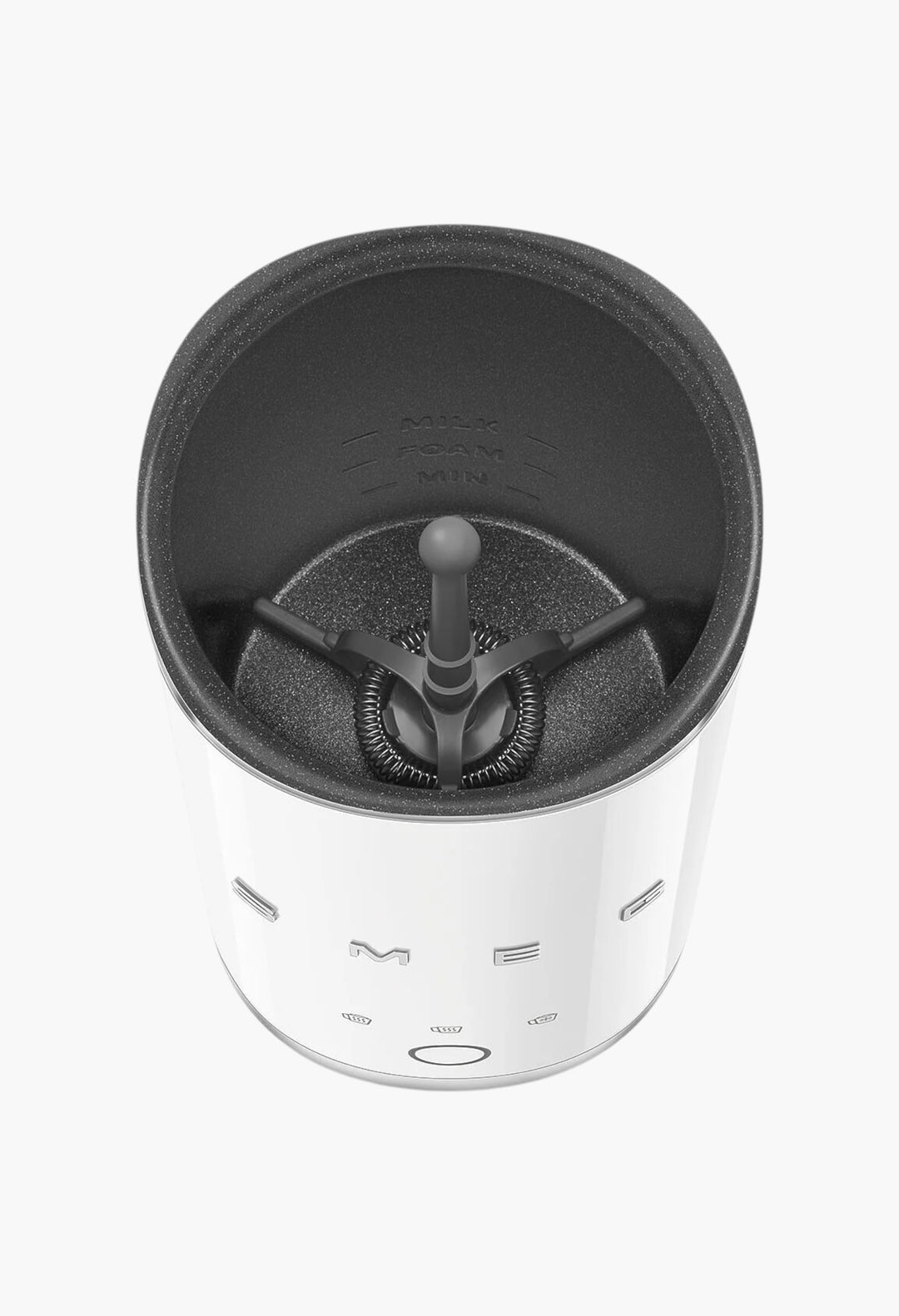 White - Mini Milk Frother - MFF02CRUK50's Style - GLAM MODA