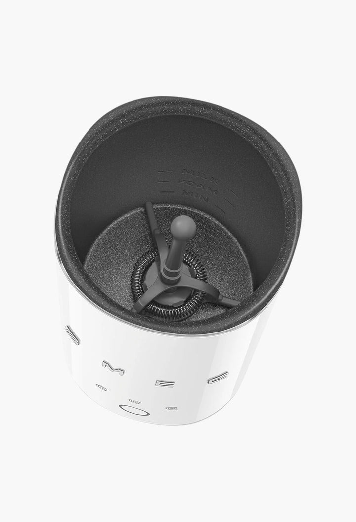 White - Mini Milk Frother - MFF02CRUK50's Style - GLAM MODA