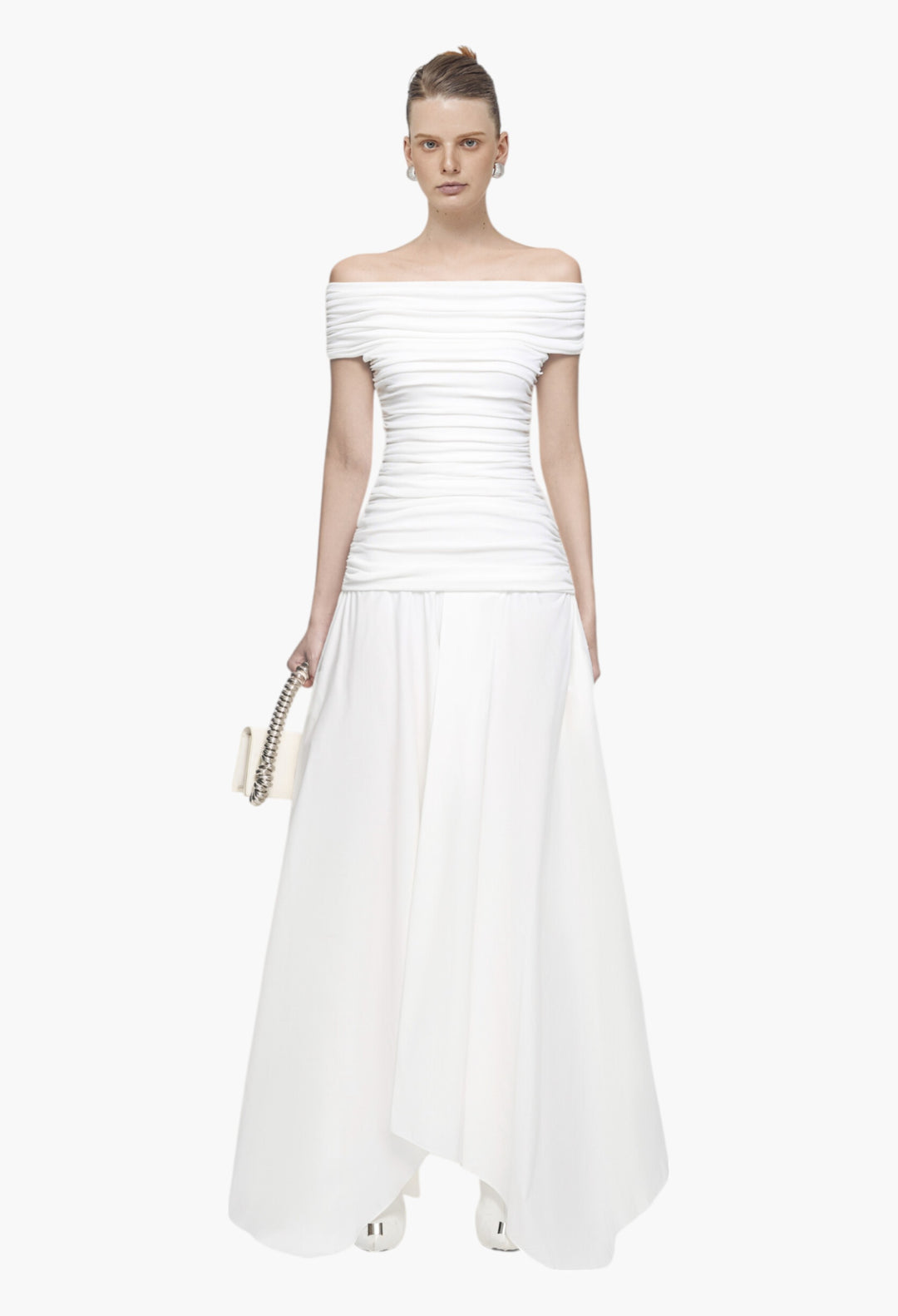 White - Naci Dress - GLAM MODA