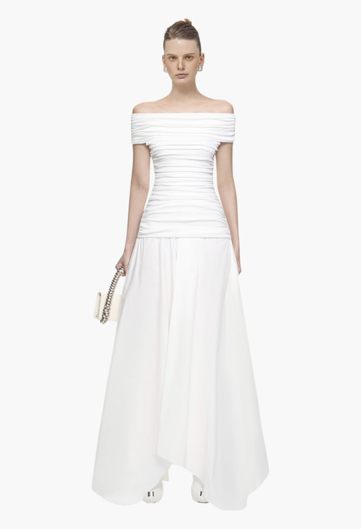 White - Naci Dress - GLAM MODA