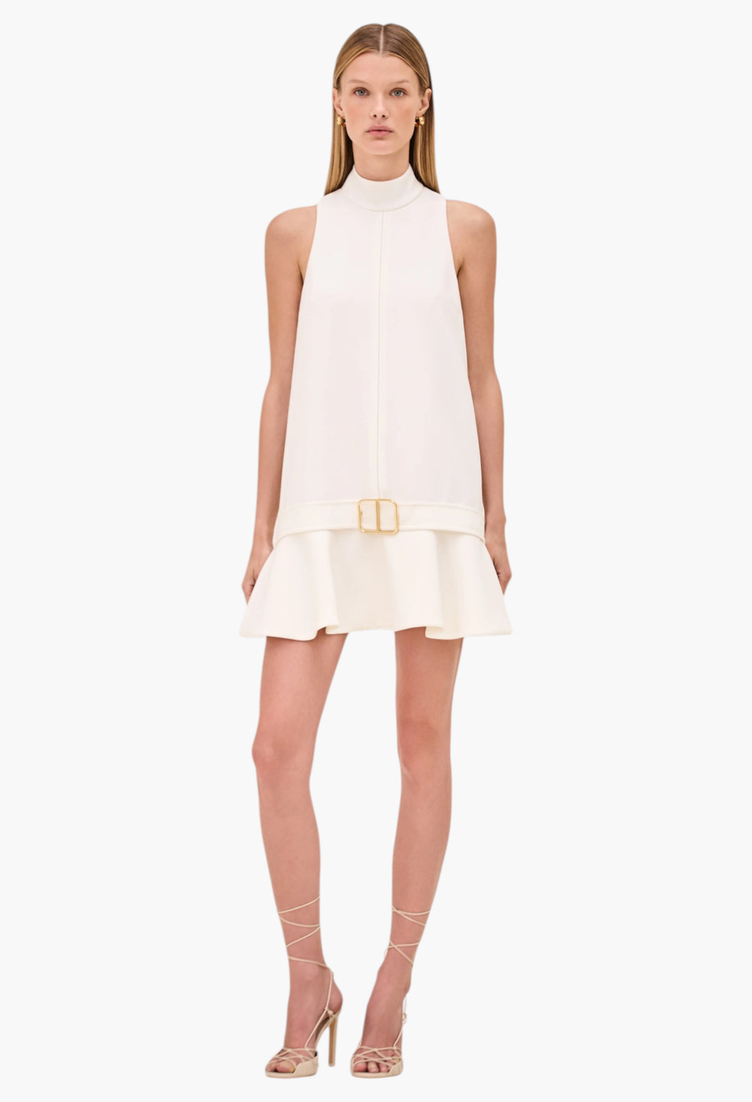 White - Noemy Dress - GLAM MODA