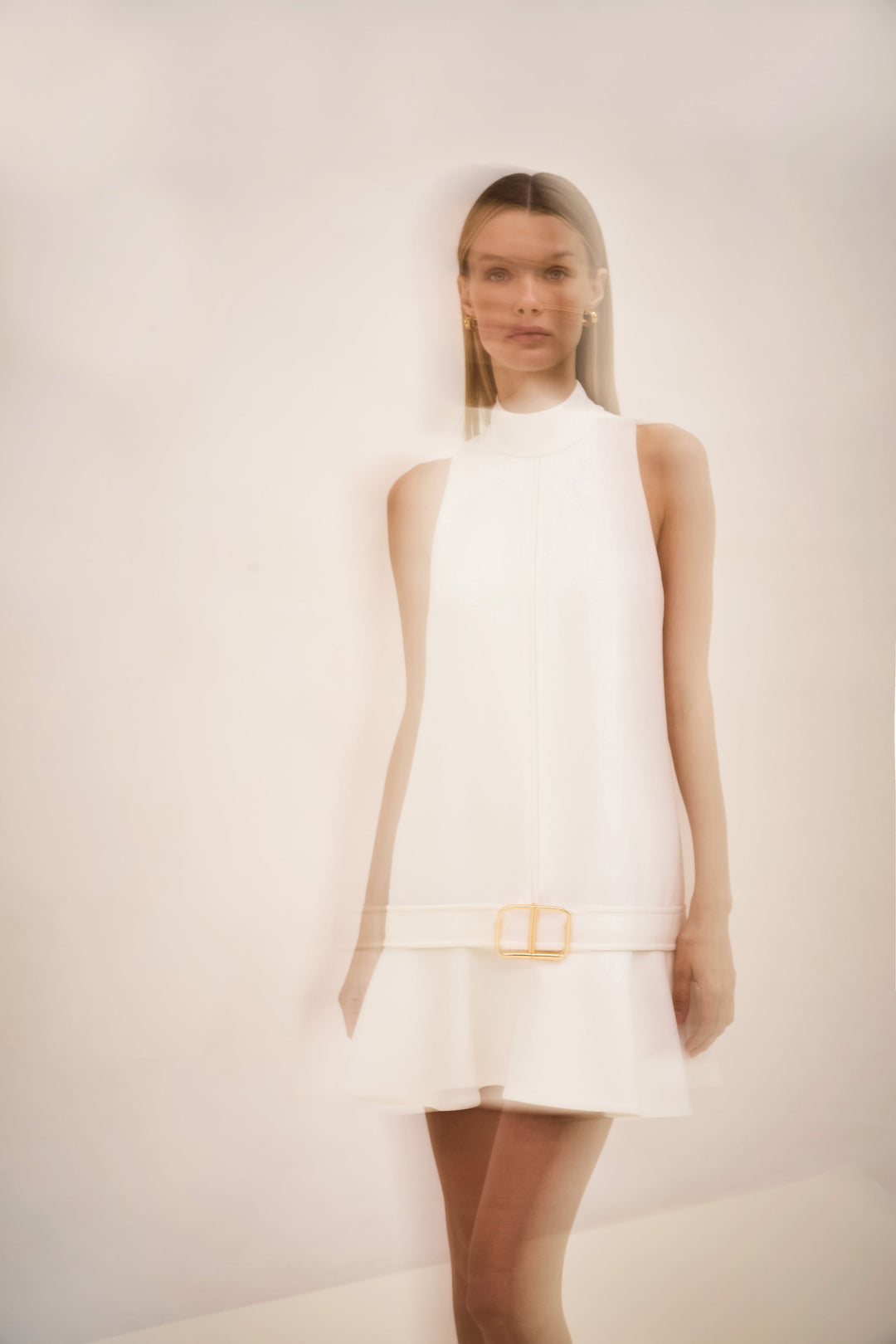 White - Noemy Dress - GLAM MODA