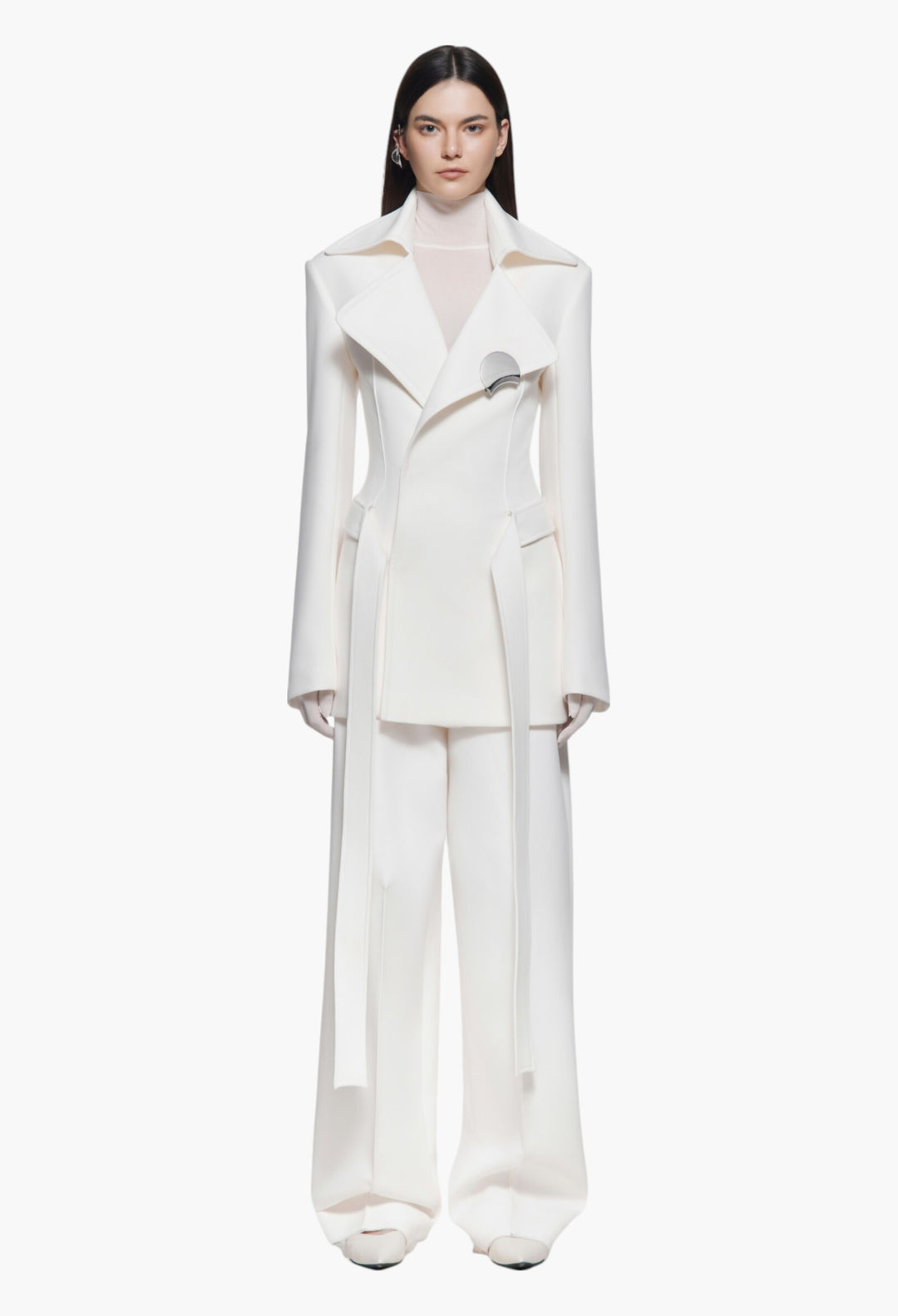 White - Rupert Blazer - GLAM MODA