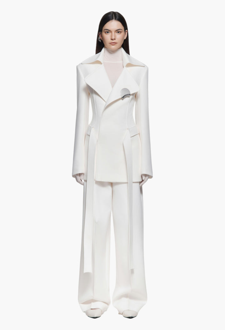 White - Rupert Blazer - GLAM MODA