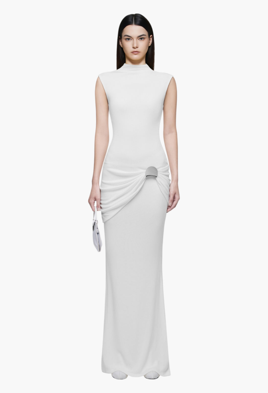 White - Sherwood Dress - GLAM MODA