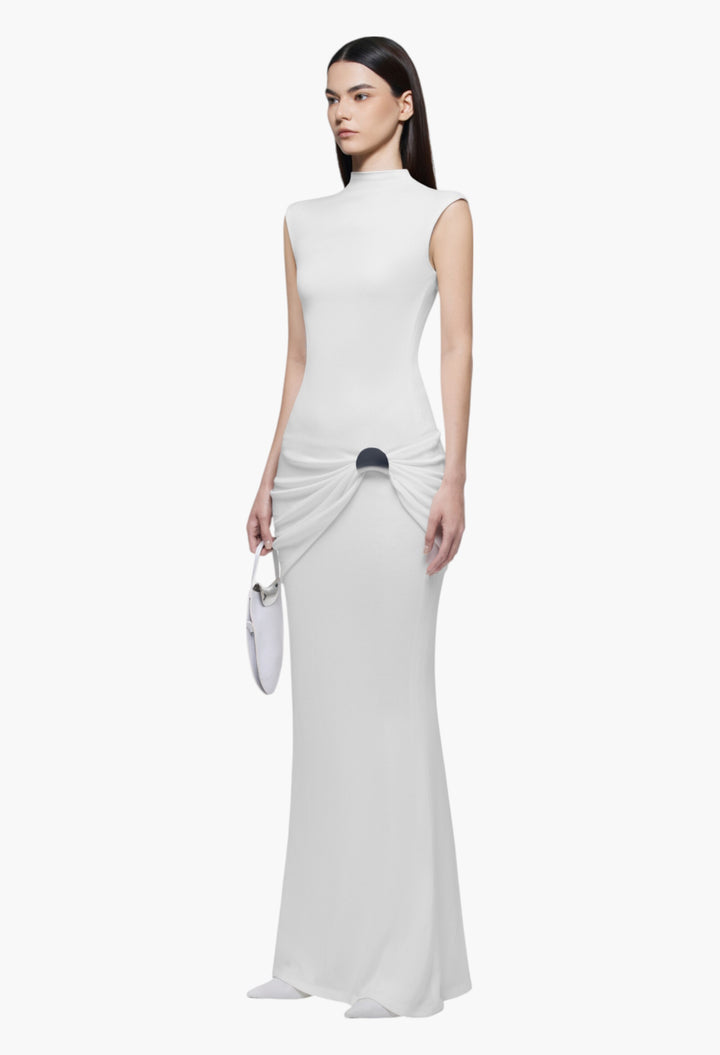 White - Sherwood Dress - GLAM MODA