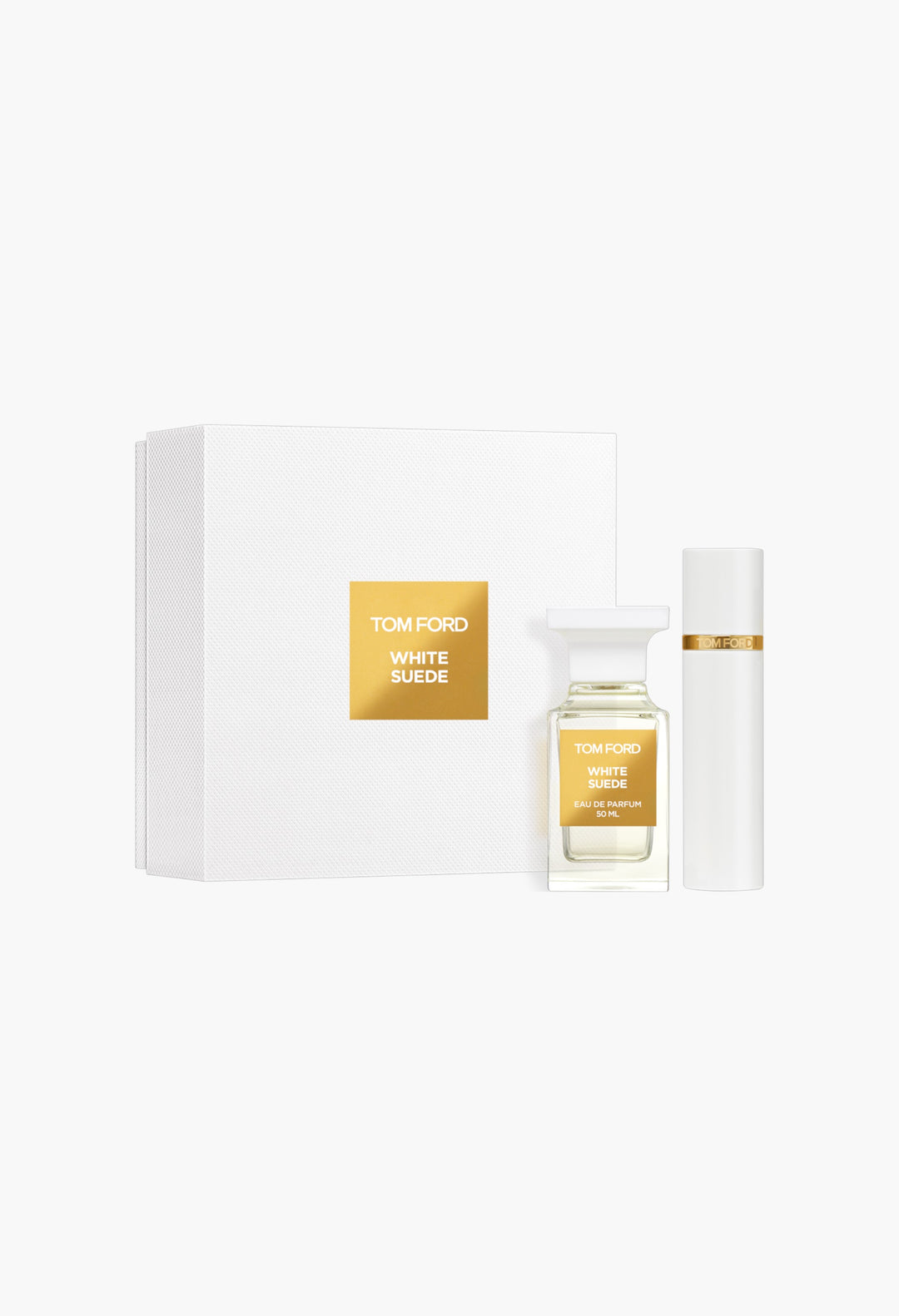 White Suede Eau De Parfum Set - GLAM MODA