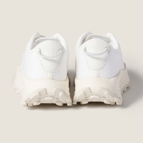 White - Technical Fabric Sneakers