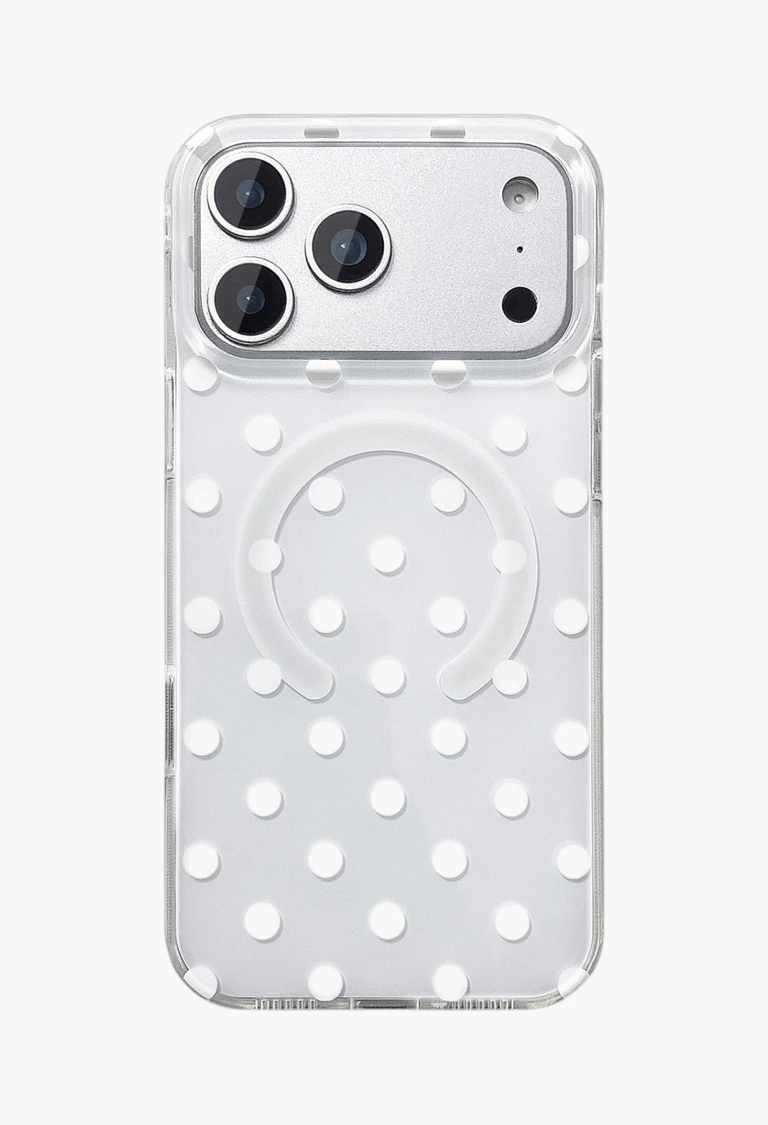 Magnetic Case for iPhone 17 Pro Max Case Compatible with Wireless Charging, Polka Dot Design Shockproof Bumper Cover Case for Girls Women - GLAM MODA
