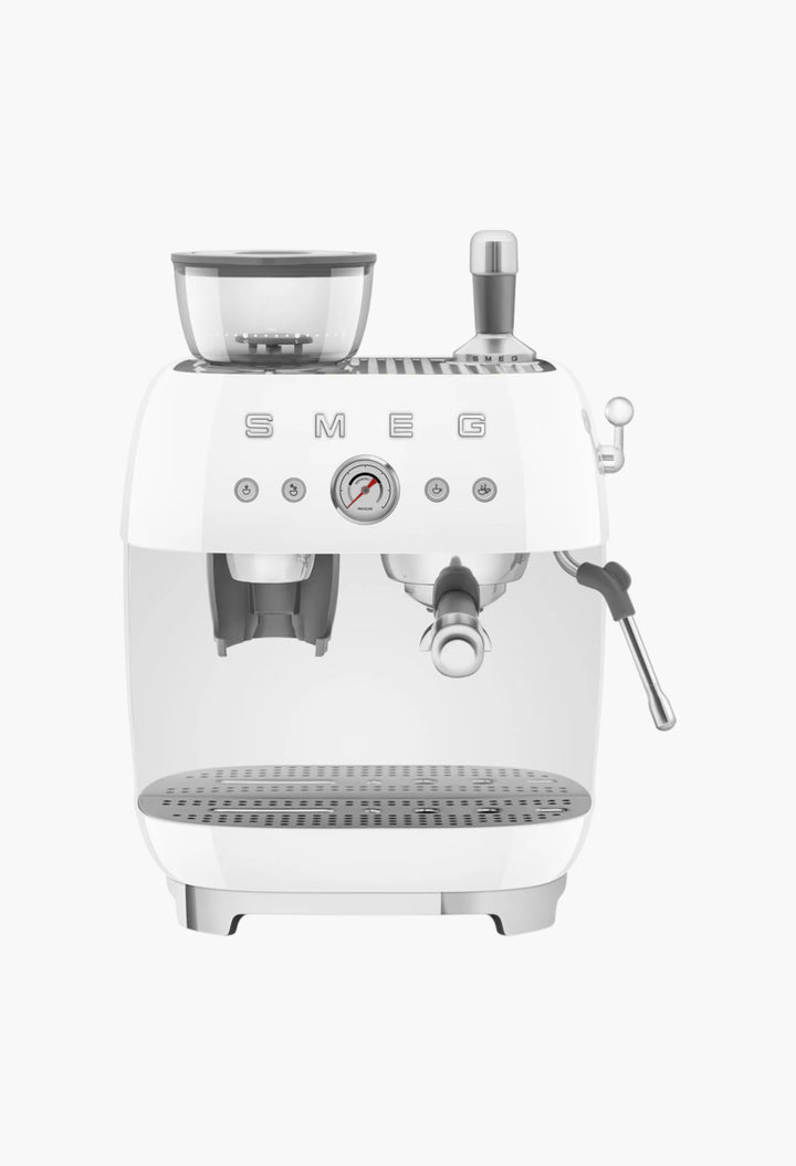 50's Style Espresso Coffee Machine With Grinder - GLAM MODA