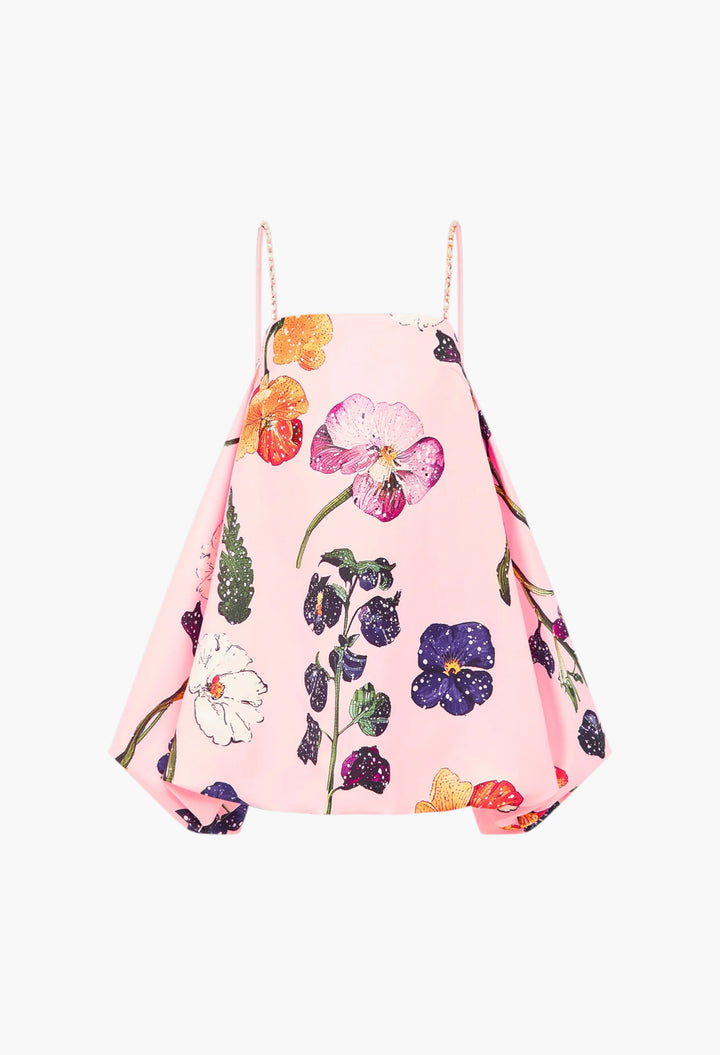 Embellished Puff Mini Dress - GLAM MODA